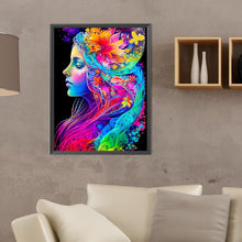 Load image into Gallery viewer, Diamond Painting - Full Round - daughter of nature (30*40CM)