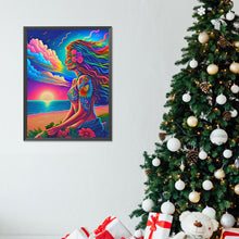 Load image into Gallery viewer, Diamond Painting - Full Round - daughter of nature (30*40CM)