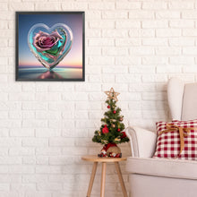 Load image into Gallery viewer, Diamond Painting - Full Round - love rose (30*30CM)