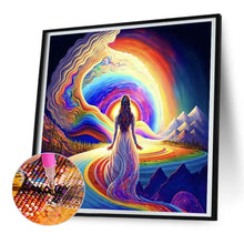 Load image into Gallery viewer, Diamond Painting - Full Round - Color smoke girl (30*30CM)
