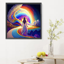 Load image into Gallery viewer, Diamond Painting - Full Round - Color smoke girl (30*30CM)