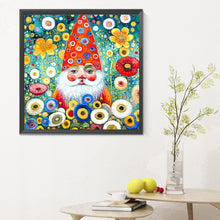 Load image into Gallery viewer, Diamond Painting - Full Round - Garden Gnome (30*30CM)