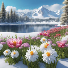 Load image into Gallery viewer, Diamond Painting - Full Round - colorful flowers (30*30CM)