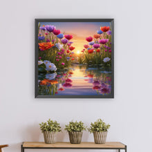 Load image into Gallery viewer, Diamond Painting - Full Round - colorful flowers (30*30CM)