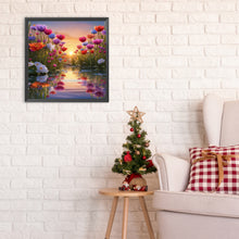 Load image into Gallery viewer, Diamond Painting - Full Round - colorful flowers (30*30CM)