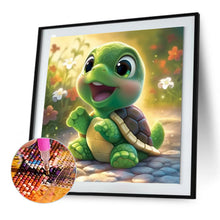 Load image into Gallery viewer, Diamond Painting - Full Round - little turtle (30*30CM)