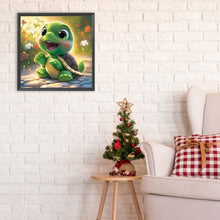 Load image into Gallery viewer, Diamond Painting - Full Round - little turtle (30*30CM)