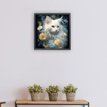 Load image into Gallery viewer, Diamond Painting - Full Round - kitten (30*30CM)