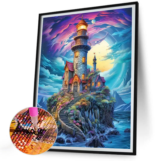 Diamond Painting - Full Round - Dokdo in the sea (30*40CM)