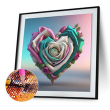 Load image into Gallery viewer, Diamond Painting - Full Round - love rose (30*30CM)