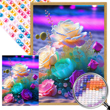 Load image into Gallery viewer, AB Diamond Painting - Full Round - roses on the beach (40*55CM)
