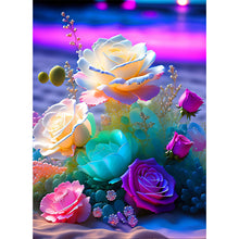 Load image into Gallery viewer, AB Diamond Painting - Full Round - roses on the beach (40*55CM)