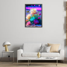 Load image into Gallery viewer, AB Diamond Painting - Full Round - roses on the beach (40*55CM)