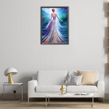 Load image into Gallery viewer, AB Diamond Painting - Full Round - garden princess back view (40*55CM)