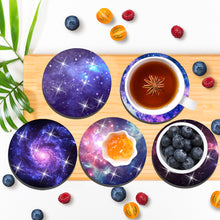 Load image into Gallery viewer, 6PCS Diamond Painting Art Coaster Kit Special Shape Diamond Painting DIY Coaster