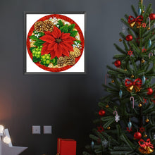 Load image into Gallery viewer, Diamond Painting - Full Round - Christmas floral decorations (40*40CM)