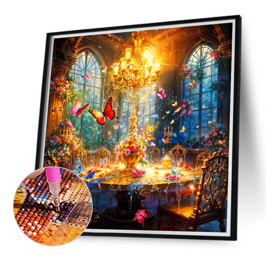 Diamond Painting - Full Round - Serenity Fluorescent Before Meal (40*40CM)