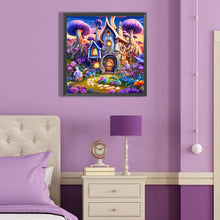 Load image into Gallery viewer, Diamond Painting - Full Round - Tranquil Mushroom House (40*40CM)