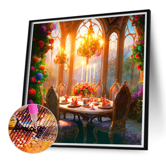Diamond Painting - Full Round - Quiet table (40*40CM)