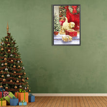 Load image into Gallery viewer, Diamond Painting - Full Round - Christmas dog gifts (40*60CM)