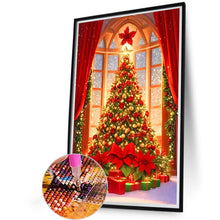 Load image into Gallery viewer, Diamond Painting - Full Round - Christmas tree and gifts (40*60CM)