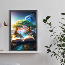 Load image into Gallery viewer, Diamond Painting - Full Round - nature and books (40*60CM)