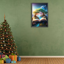 Load image into Gallery viewer, Diamond Painting - Full Round - nature and books (40*60CM)