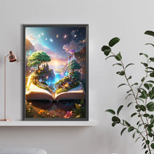 Load image into Gallery viewer, Diamond Painting - Full Round - city and book (40*60CM)