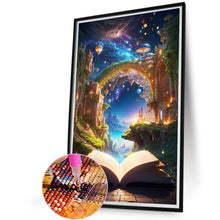 Load image into Gallery viewer, Diamond Painting - Full Round - Mountains, seas and books (40*60CM)