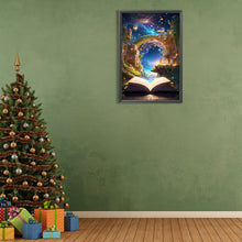 Load image into Gallery viewer, Diamond Painting - Full Round - Mountains, seas and books (40*60CM)