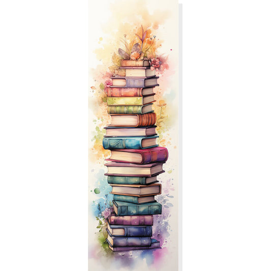 Diamond Painting - Full Round - book ladder (30*70CM)