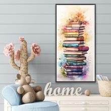 Load image into Gallery viewer, Diamond Painting - Full Round - book ladder (30*70CM)