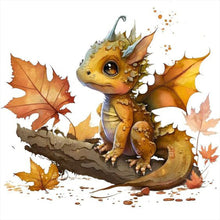 Load image into Gallery viewer, Diamond Painting - Full Square - cute dragon (30*30CM)
