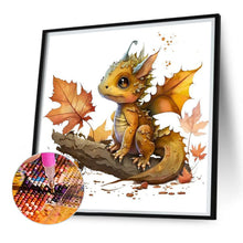 Load image into Gallery viewer, Diamond Painting - Full Square - cute dragon (30*30CM)