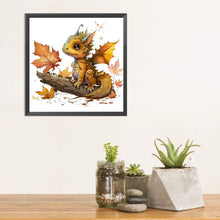 Load image into Gallery viewer, Diamond Painting - Full Square - cute dragon (30*30CM)
