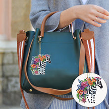 Load image into Gallery viewer, 5/6/8PCS Diamond Art Keyring Flexible Fish Double Sided Wizard Hat Special Shape