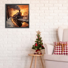Load image into Gallery viewer, Diamond Painting - Full Round - train (30*30CM)