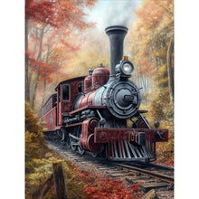 Load image into Gallery viewer, Diamond Painting - Full Round - train (30*40CM)