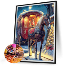 Load image into Gallery viewer, Diamond Painting - Full Round - Christmas carriage (30*40CM)