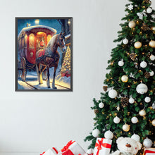 Load image into Gallery viewer, Diamond Painting - Full Round - Christmas carriage (30*40CM)