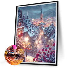 Load image into Gallery viewer, Diamond Painting - Full Round - christmas town (30*40CM)