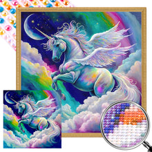 Load image into Gallery viewer, AB Diamond Painting - Full Round - rainbow unicorn (40*40CM)