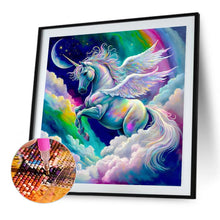 Load image into Gallery viewer, AB Diamond Painting - Full Round - rainbow unicorn (40*40CM)