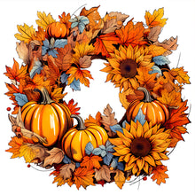 Load image into Gallery viewer, Diamond Painting - Full Round - pumpkin garland (30*30CM)
