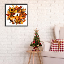 Load image into Gallery viewer, Diamond Painting - Full Round - pumpkin garland (30*30CM)