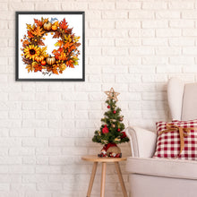 Load image into Gallery viewer, Diamond Painting - Full Round - pumpkin garland (30*30CM)