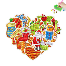 Load image into Gallery viewer, 2PCS Gem Art DIY Craft Kit Diamond Painting Sticker (Christmas Element BT407)