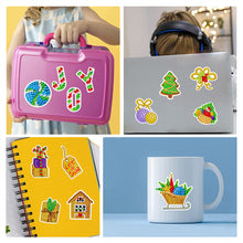 Load image into Gallery viewer, 2PCS Gem Art DIY Craft Kit Diamond Painting Sticker (Christmas Critters BT415)