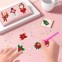 Load image into Gallery viewer, 2PCS Gem Art DIY Craft Kit Diamond Painting Sticker (Christmas Cartoon)