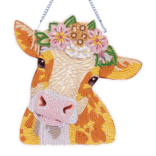 Load image into Gallery viewer, Special Shape Diamond Art Hanging Pendant for Home Wall Decor (Yak)